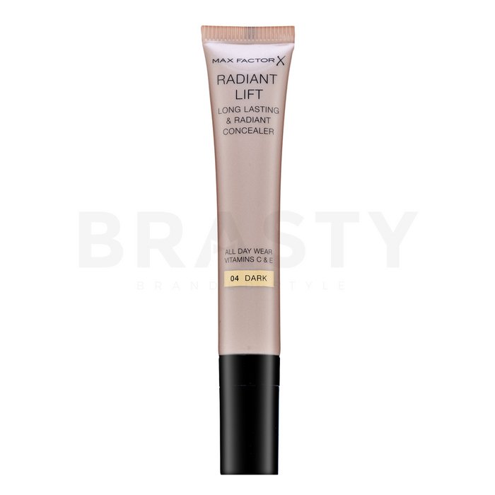 Max factor radiant lift long lasting radiance concealer 04 deep corector lichid pentru o piele luminoasă și uniformă 7 ml