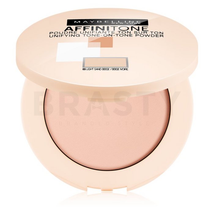 Maybelline affinitone 03 light sand beige pudră 9 g