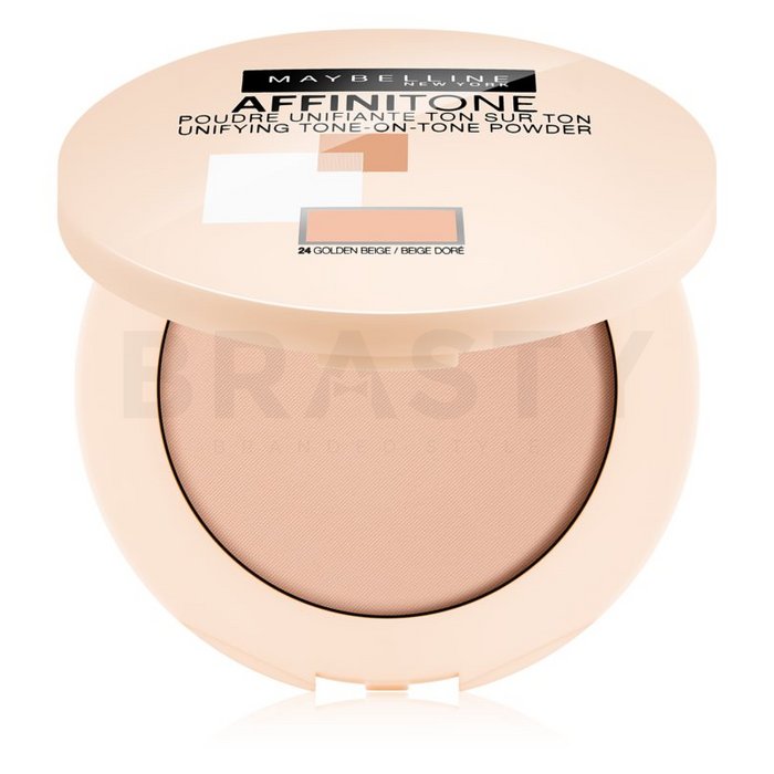 Maybelline affinitone 24 golden beige pudră 9 g
