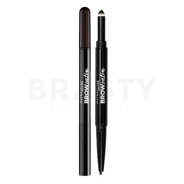 Maybelline brow satin black brown creion sprâncene 2in1 9 g