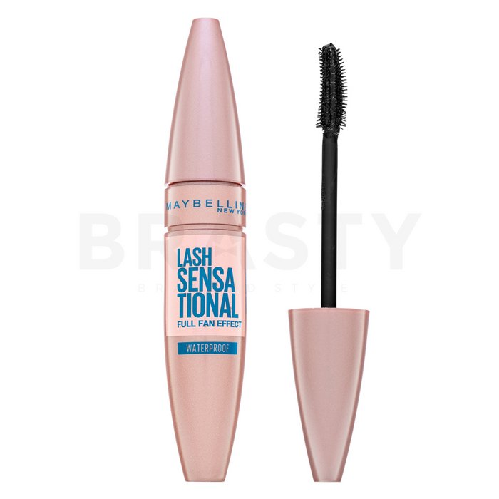 Maybelline lash sensational multiplying waterproof mascara black mascara rezistentă la apă pentru alungirea si curbarea genelor 9 ml