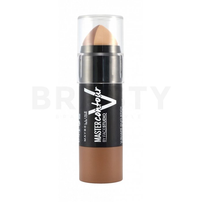 Maybelline master contour v-shape duo 02 medium baton pentru dublu contur 2x4 g
