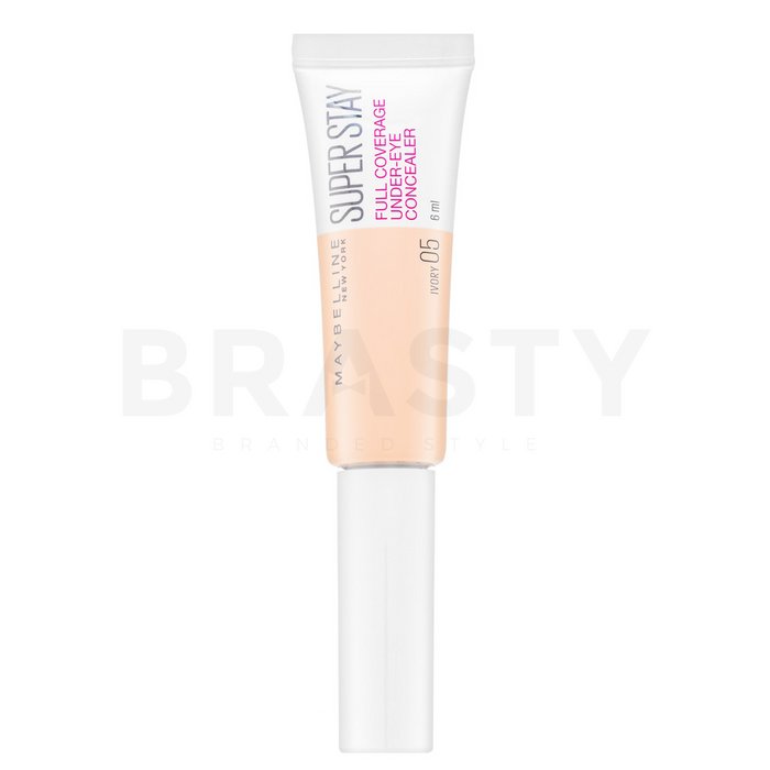Maybelline super stay full coverage under eye concealer 005 ivory corector lichid pentru zona ochilor 6 ml