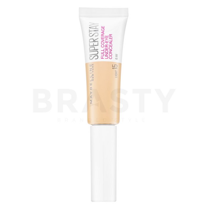 Maybelline super stay full coverage under eye concealer 015 light corector lichid pentru zona ochilor 6 ml