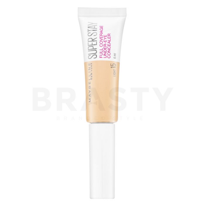 Maybelline Super Stay Full Coverage Under Eye Concealer 015 Light corector lichid pentru zona ochilor 6 ml