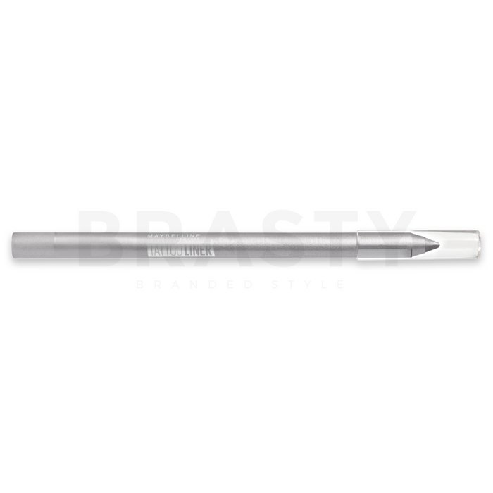 Maybelline tattoo liner gel pencil 961 sparkling silver eyeliner khol