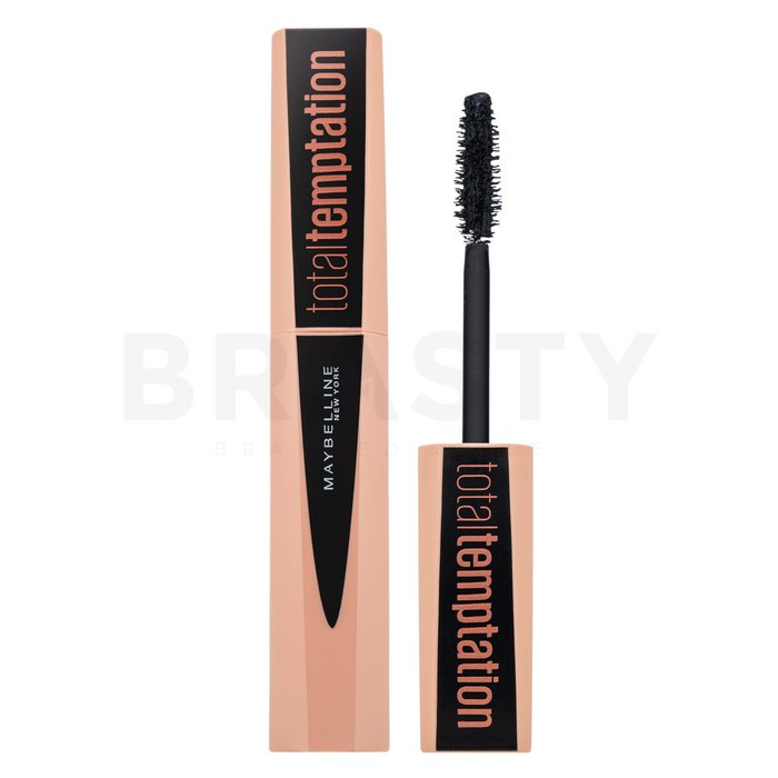 Maybelline total temptation mascara black mascara rezistentă la apă pentru alungirea si curbarea genelor 9 ml