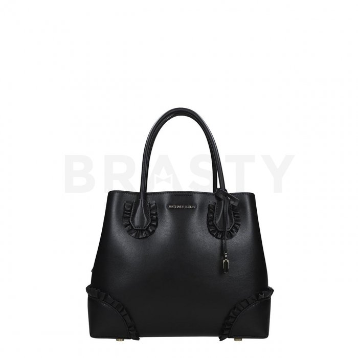 Michael kors mercer gallery piele geanta pe umar neagra