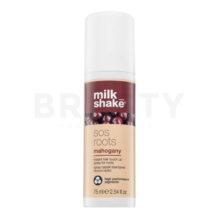 Milk_shake sos roots instant hair touch up corector pentru acoperirea firelor carunte de par mahogany 75 ml