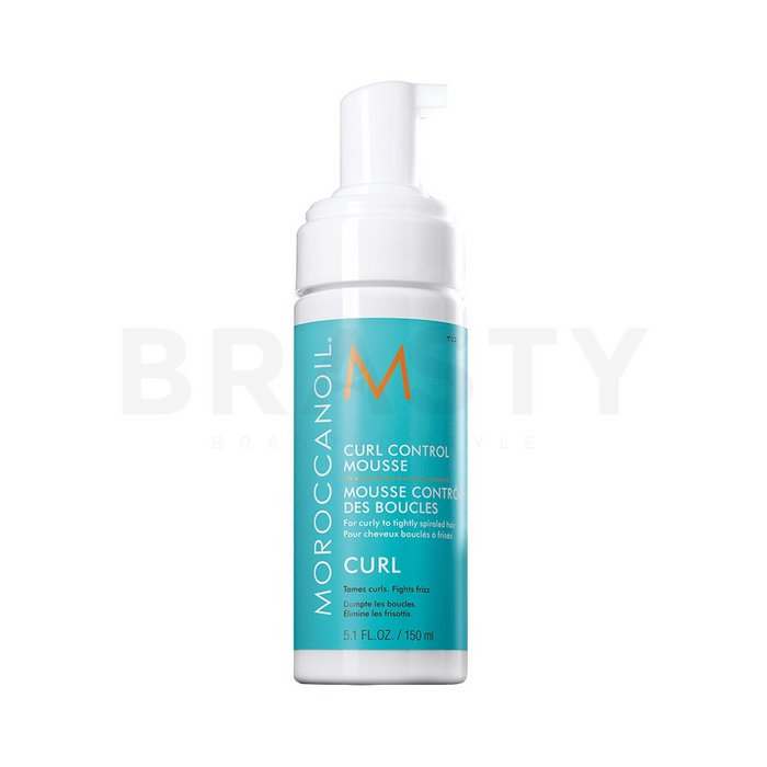 Moroccanoil curl curl control mousse spumă întăritoare pentru păr ondulat si cret 150 ml