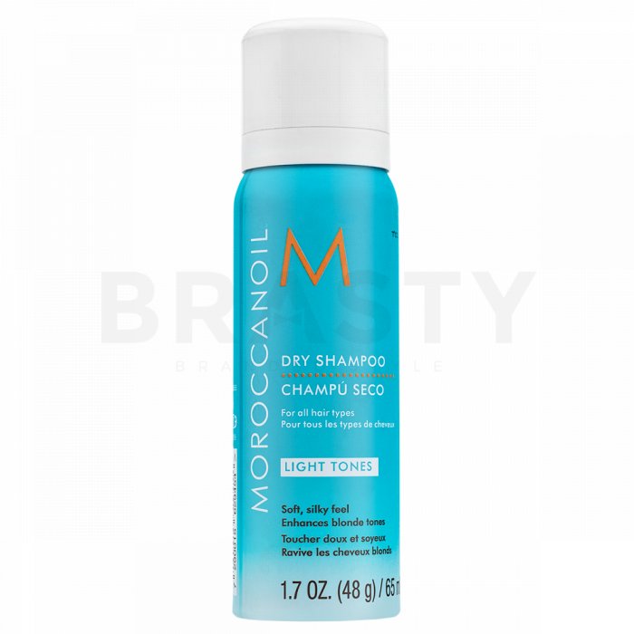 Moroccanoil dry shampoo light tones șampon uscat pentru păr deschis la culoare 65 ml