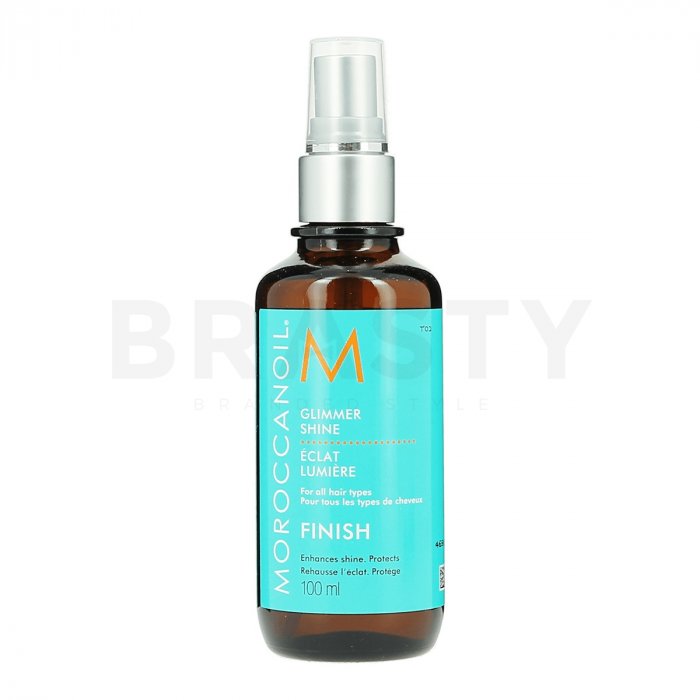 Moroccanoil finish glimmer shine spray pentru styling pentru strălucire puternică 100 ml