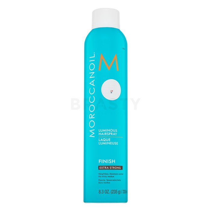 Moroccanoil finish luminous hairspray extra strong fixativ de păr hrănitor fixare puternică 330 ml