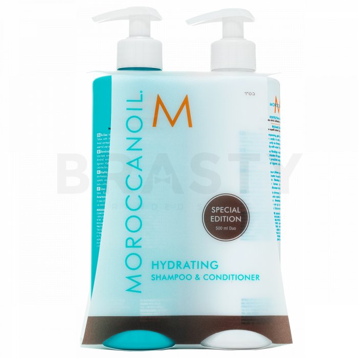 Moroccanoil hydration hydrate shampoo   conditioner set set pentru păr uscat si deteriorat 2 x 500 ml