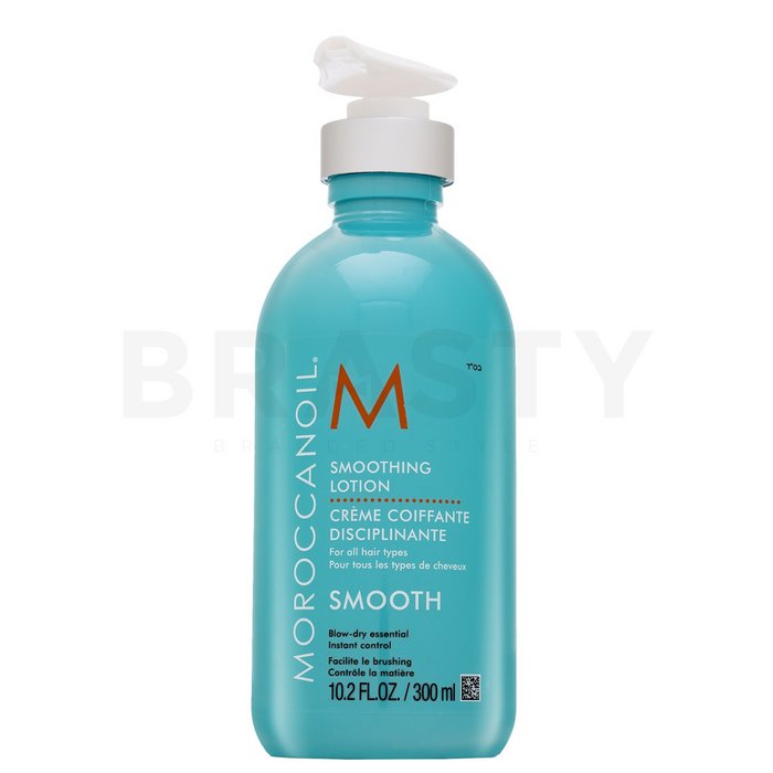 Moroccanoil smooth smoothing lotion lapte pentru netezire pentru păr indisciplinat 300 ml