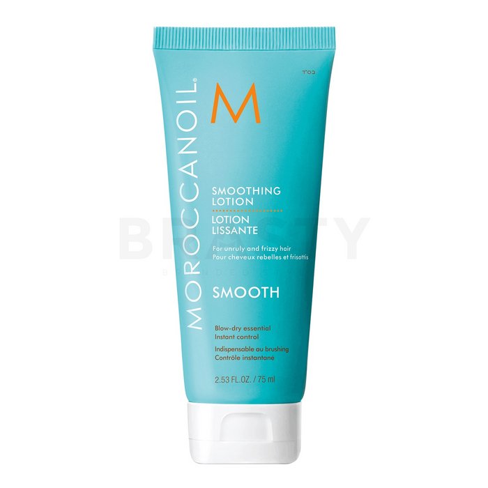 Moroccanoil smooth smoothing lotion lapte pentru netezire pentru păr indisciplinat 75 ml