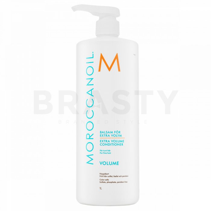 Moroccanoil volume extra volume conditioner balsam pentru păr fin fără volum 1000 ml