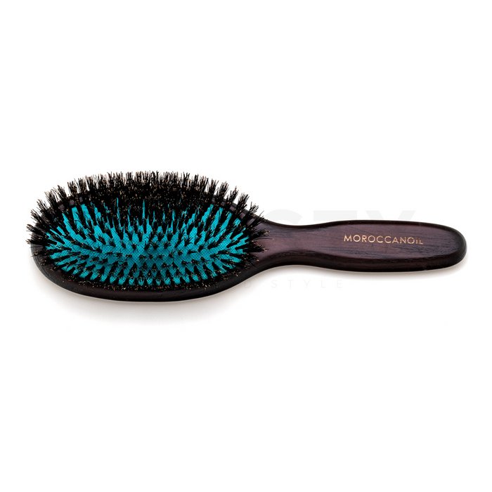 Moroccanoil wooden boar bristle classic brush perie de păr