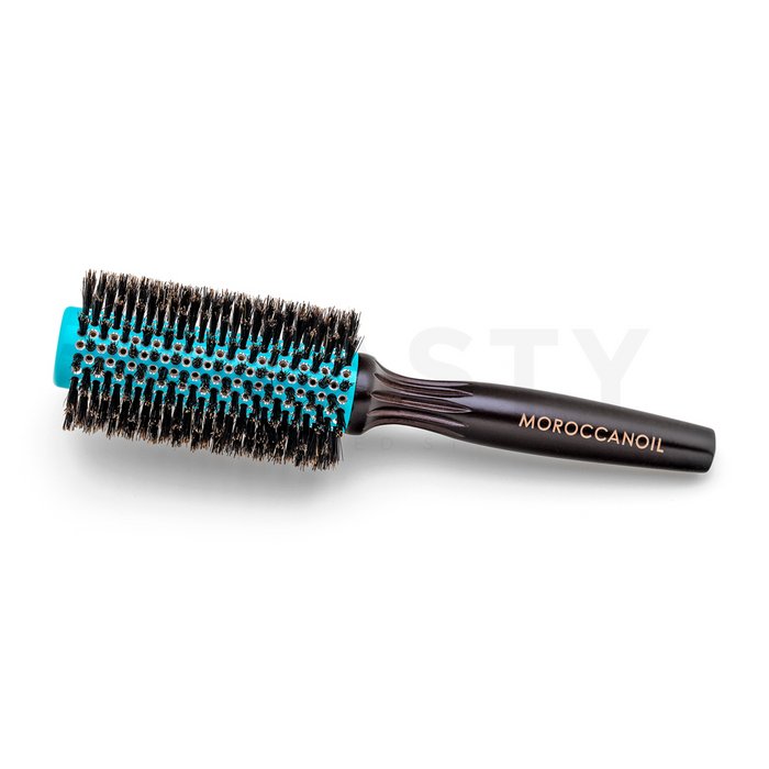 Moroccanoil wooden boar bristle round brush perie de păr 35 mm