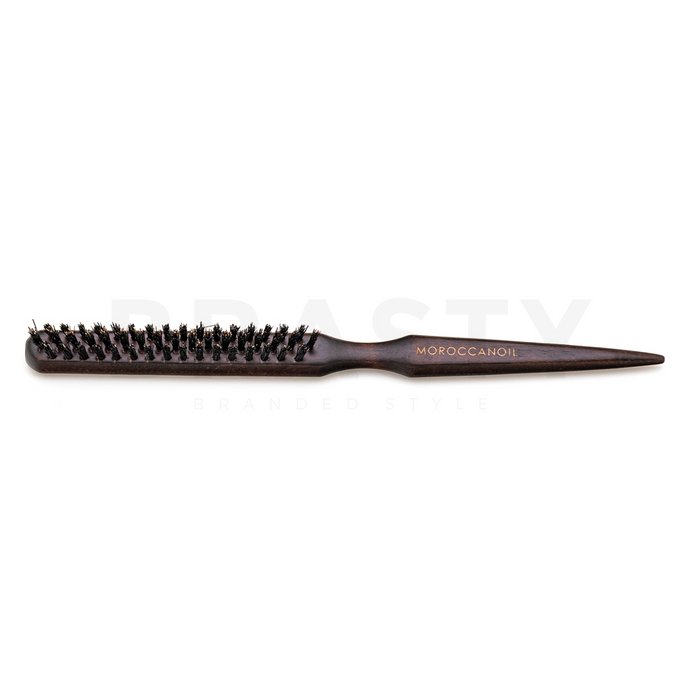 Moroccanoil wooden boar bristle teasing brush perie de păr