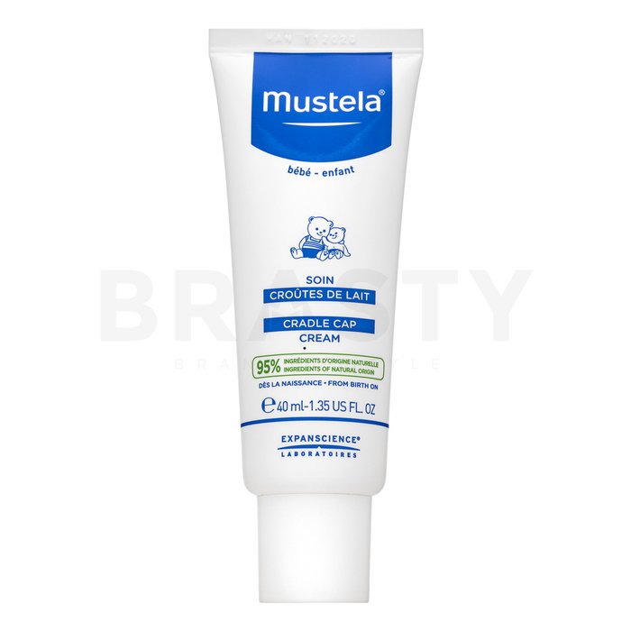 Mustela Bébé 1st Cradle Cap Cream cremă pentru mătreață pentru copii 40 ml
