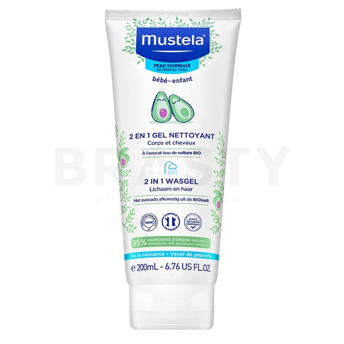 Mustela bébé 2in1 cleansing gel gel de curățare pentru copii 200 ml
