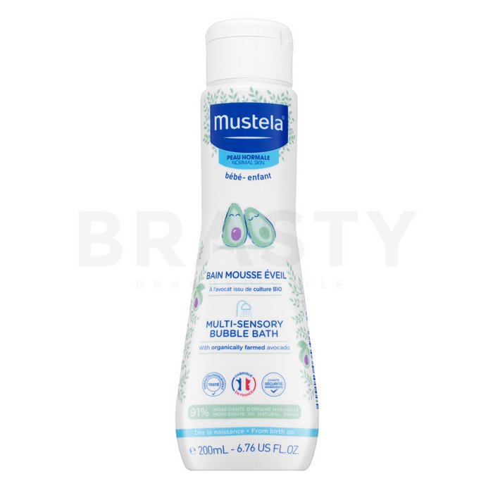 Mustela bébé multi-sensory bubble bath pentru copii 200 ml