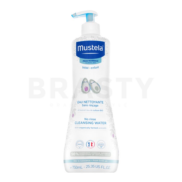 Mustela Bébé No-Rinse Cleansing Water apă de curățare pentru copii 750 ml