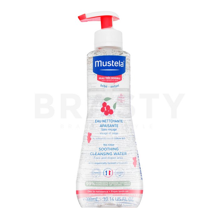 Mustela bébé no rinse soothing cleansing water apă de curățare pentru copii 300 ml