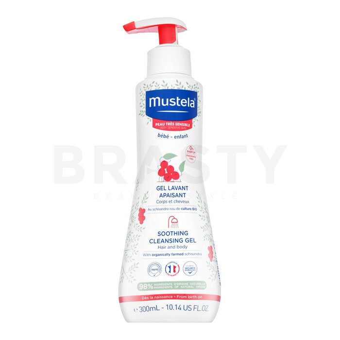 Mustela bébé soothing cleansing gel gel de curățare pentru copii 300 ml