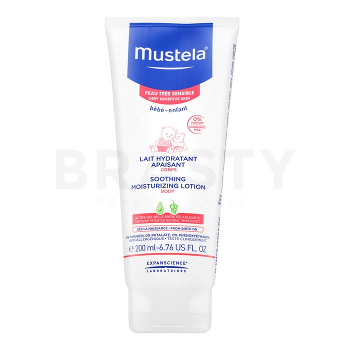 Mustela bébé soothing moisturizing lotion loțiune hidratantă pentru corp pentru copii 200 ml