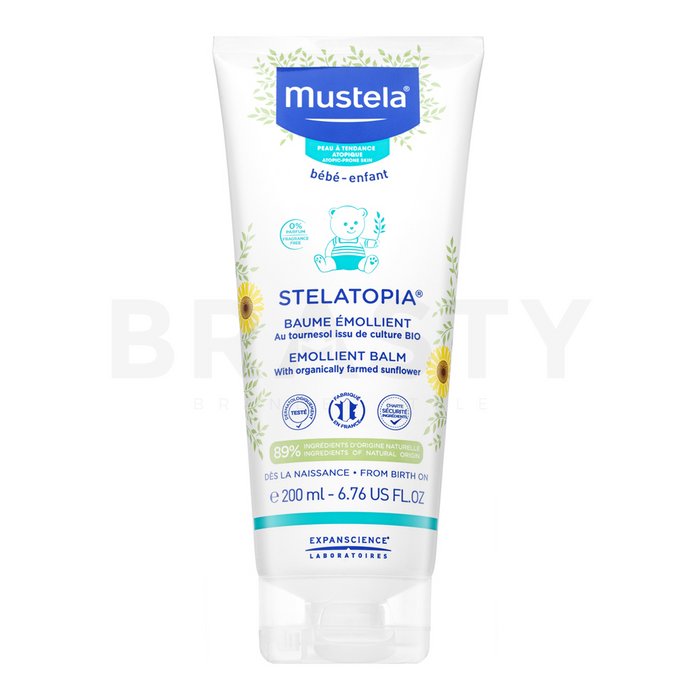 Mustela bébé stelatopia emollient balm balsam nutritiv pentru copii 200 ml