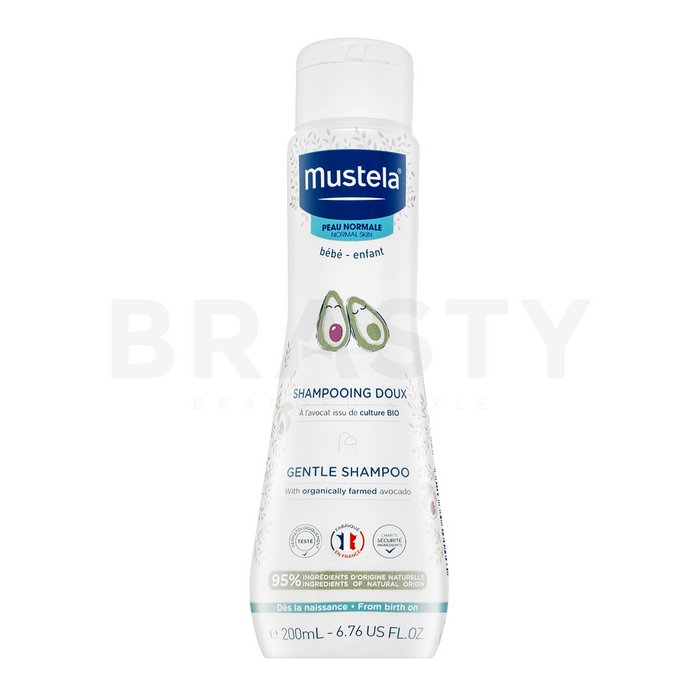 Mustela Gentle Shampoo șampon hrănitor pentru copii 150 ml brasty.ro imagine noua