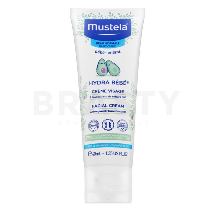 Mustela hydra bébé facial cream cremă de ten pentru copii 40 ml