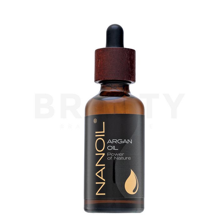 Nanoil Argan Oil ulei pentru toate tipurile de păr 50 ml brasty.ro imagine noua