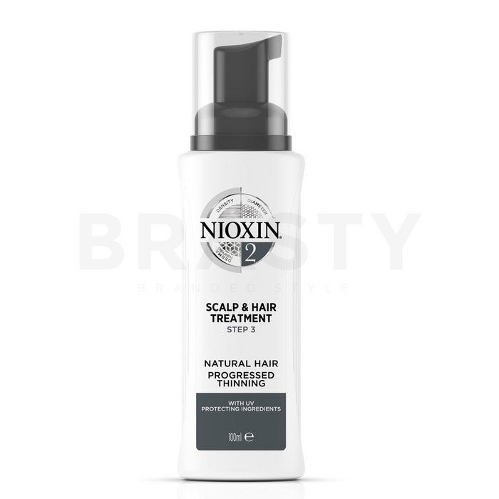 Nioxin system 2 scalp   hair treatment îngrijire fără clătire î pentru par subtire 100 ml