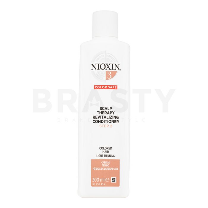 Nioxin system 3 scalp therapy revitalizing conditioner balsam hrănitor pentru păr fin si colorat 300 ml