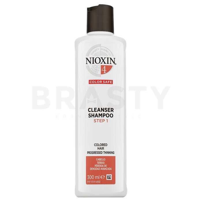 Nioxin system 4 cleanser shampoo sampon de curatare pentru par subtire 300 ml