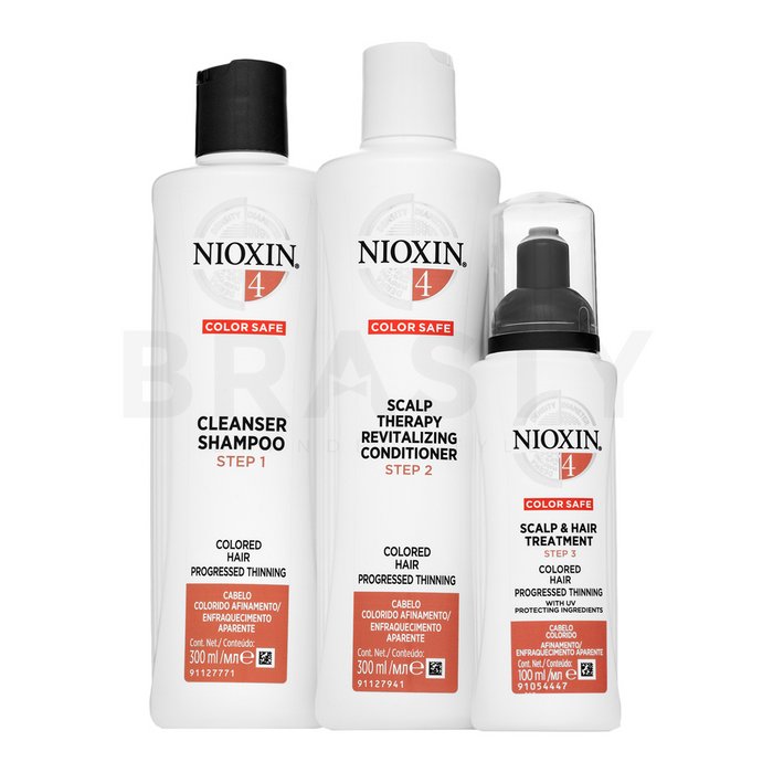 Nioxin system 4 loyalty kit set 300 ml + 300 ml + 100 ml