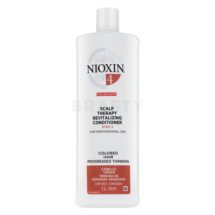 Nioxin system 4 scalp therapy revitalizing conditioner balsam hrănitor pentru păr aspru si colorat 1000 ml
