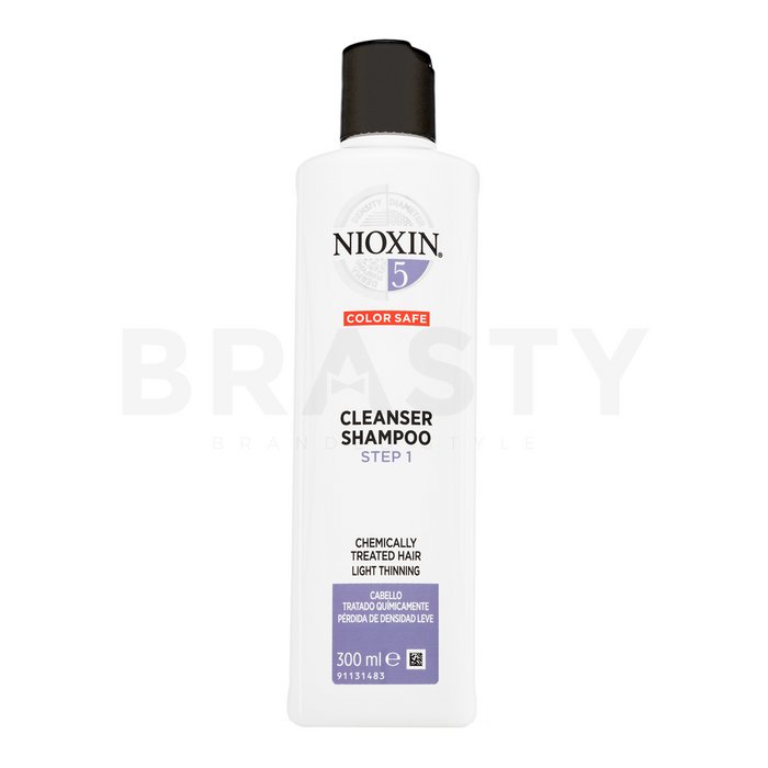 Nioxin system 5 cleanser shampoo șampon pentru păr tratat chimic 300 ml