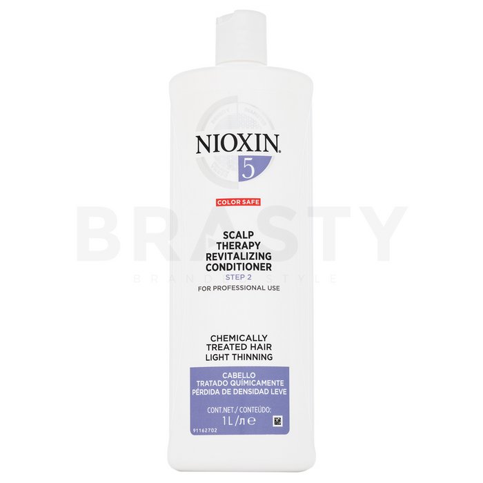 Nioxin system 5 scalp therapy revitalizing conditioner balsam hrănitor pentru păr tratat chimic 1000 ml