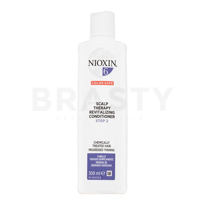 Nioxin system 6 scalp therapy revitalizing conditioner balsam pentru păr tratat chimic 300 ml