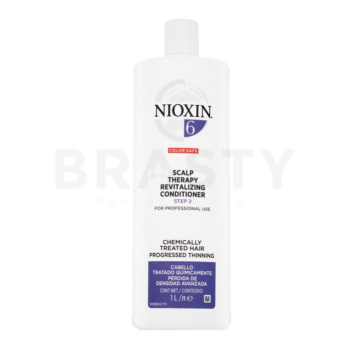 Nioxin system 6 scalp therapy revitalizing conditioner balsam pentru întărire pentru păr tratat chimic 1000 ml