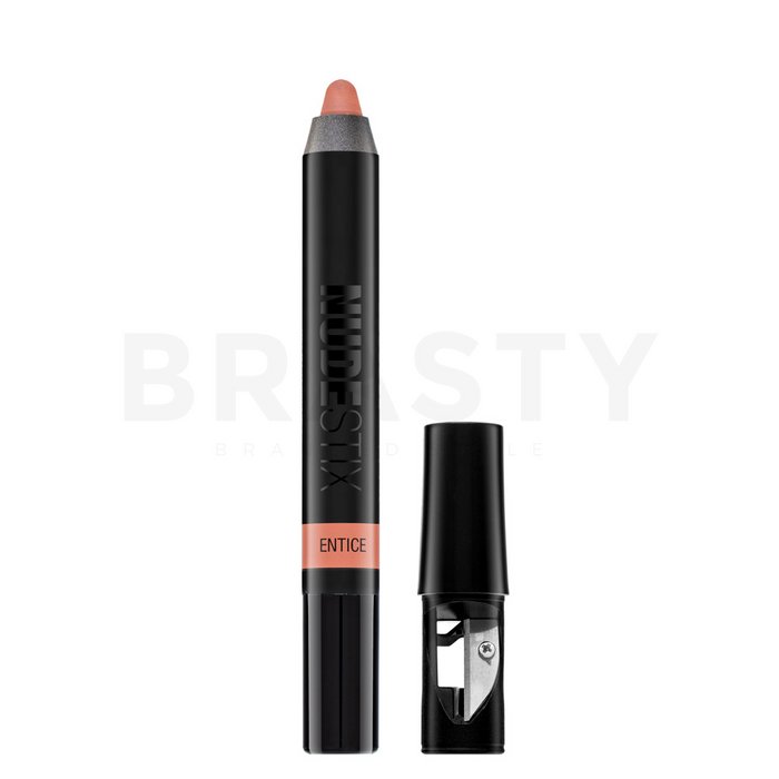 Nudestix Intense Matte Lip + Cheek Pencil Entice balsam de buze și Blush intr-unul singur cu efect matifiant 3 g