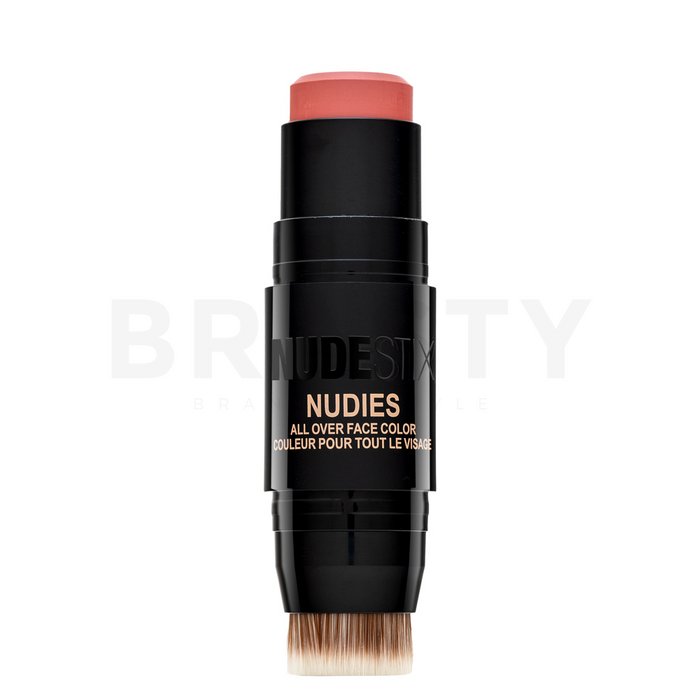 Nudestix nudies bloom all over dewy naughty n' spice balsam de buze și blush intr-unul singur 7 g