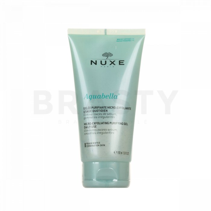 Nuxe aquabella micro-exfoliating purifying gel gel multifuncțional de curățare și exfoliere pentru folosirea zilnică 150 ml