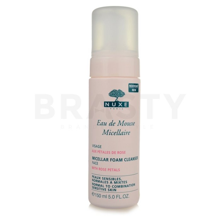 Nuxe eau de mousse micellaire spumă de curățare cu extract de trandafir 150 ml