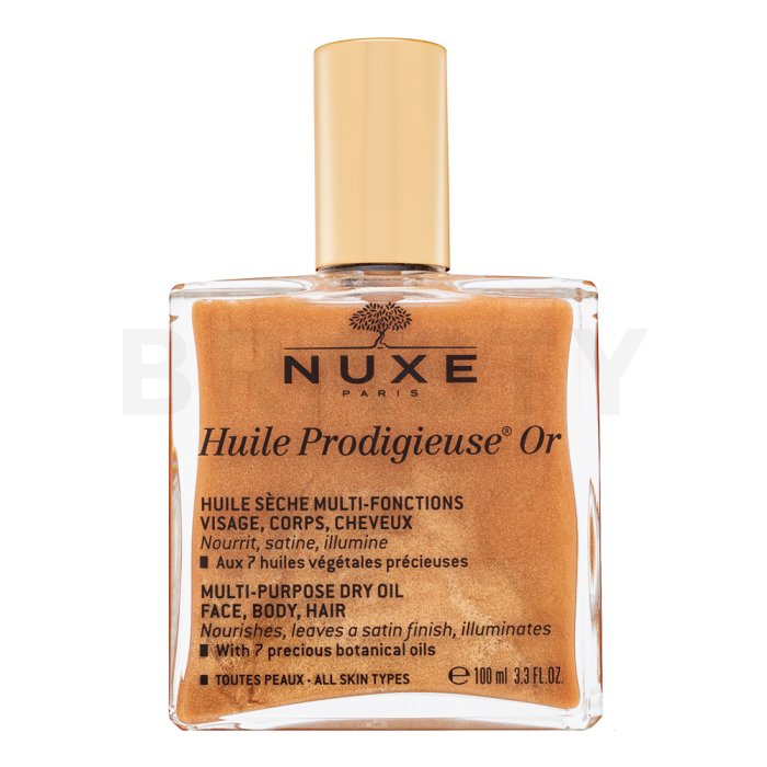 Nuxe huile prodigieuse or multi-purpose dry oil ulei multifuncțional cu sclipici 100 ml