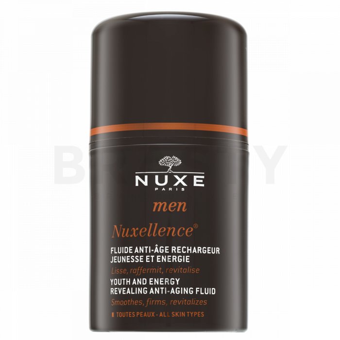 Nuxe men nuxellence youth and energy revealing anti-aging fluid fluid energizant anti îmbătrânirea pielii 50 ml